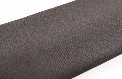 日本製イタリアンウール REDA ネクタイ プレーンソリッド ブラウン